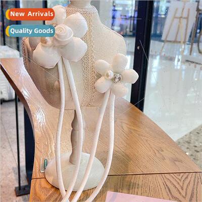 Brooch corsage Korean three-dimensional flowers filled cotto