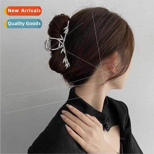 New Bamboo Metal Hair Clip che Hair Volume Large ze Grab Cli