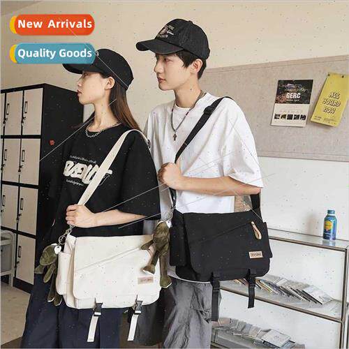 ins workwear wind crossbody bag female new Japan large-capac
