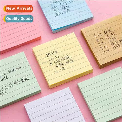 Colorful sticky notes ins creative note pads can be torn stu