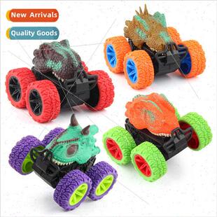 Dinosaur Stunt Buggy New Dinosaur 4WD Inertia Vehicle Animal