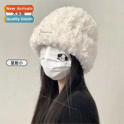 Woolen hats fall winter women  versatile knted head wrapped