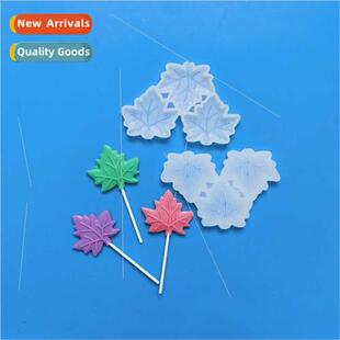 Drop glue epoxy mold DIY chocolate Coral Cheese Lollipop sil