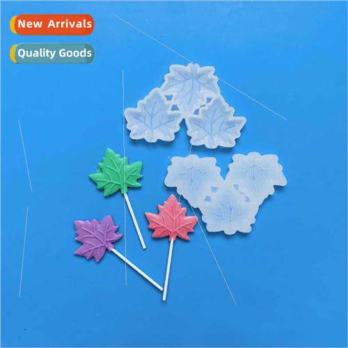 Drop glue epoxy mold DIY chocolate Coral Cheese Lollipop sil
