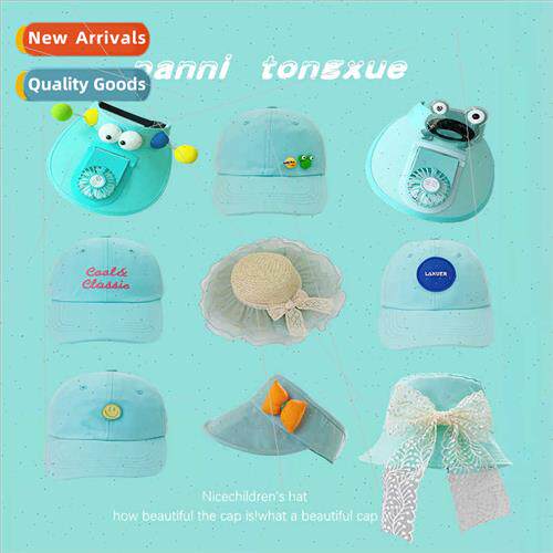 Summer children sun hat small fresh children cool hat boys g