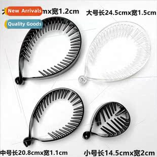 twisted clip buckle Pill size ponytail queen head