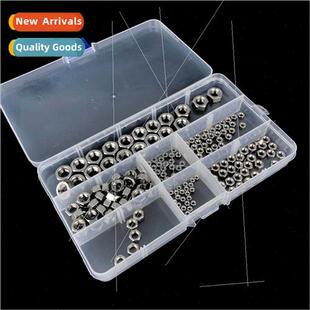 hexagon M2.5 304 nuts 200pcs boxed