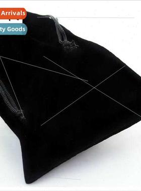 Jewelry Black Trend Fashion Drawstring Pouch zes Jewelry Bag