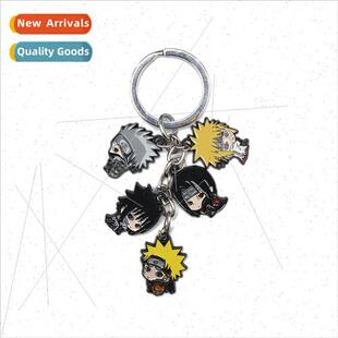 Anime surrounding Naruto keychain Naruto Kakashi Sasuke pend