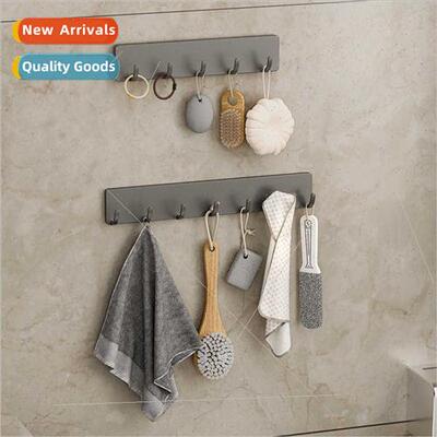 Behind door hooks key hangers stick wall wall hanging clothe