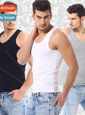 Cotton men undershirt summer cross-body sports underwear spr
