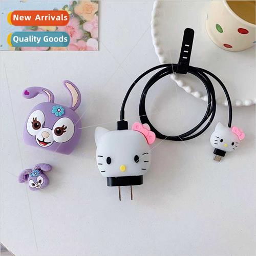 适用Samsung 25W Charging Head Protective Cover Charger Prote