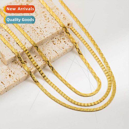 Europe ins fashion simple high-level sense cold wind necklac