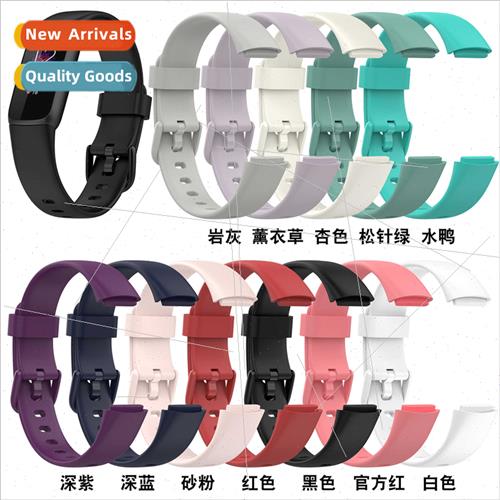 适用fitbit luxe color buckle smart bracelet silicone bLuxe b