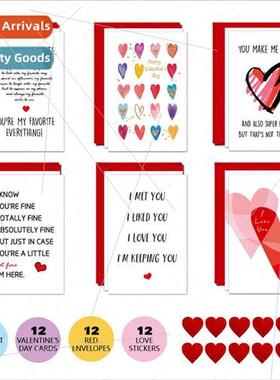 Card Love Blessing Message Combo Set wh Envelope Confessions