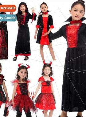Halloween Masquerade Permance Costumes Devil Set Dress Up Ki