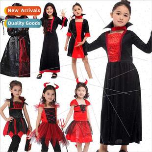 Halloween Masquerade Permance Costumes Devil Set Dress Up Ki