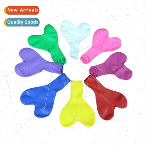 Loss disposal 2.2g heart-shaped latex balloons 8 12-inch thi