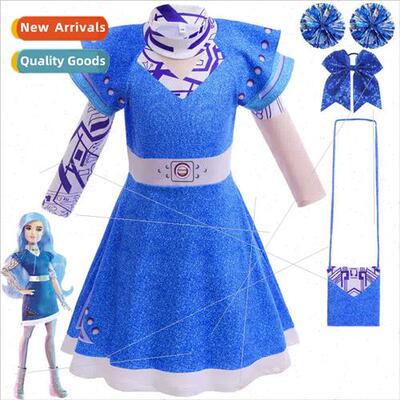 Zombie3 Zombie High School Kids Cheerleader Permance Costume