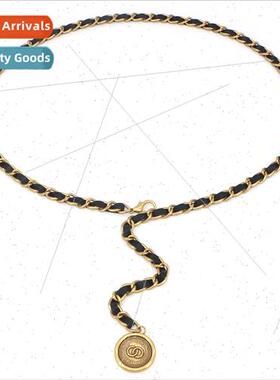 Waist chain female summer dresses sub decorative su thin bel