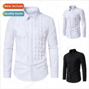 shirts fall three casual yards sleeved long men new 2023