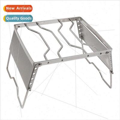 Outdoor Stainless Steel Convenient Stove Holder Five Adjusta