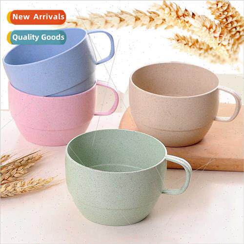 Wheat straw coffee cups creative home milk cups gifts wheat