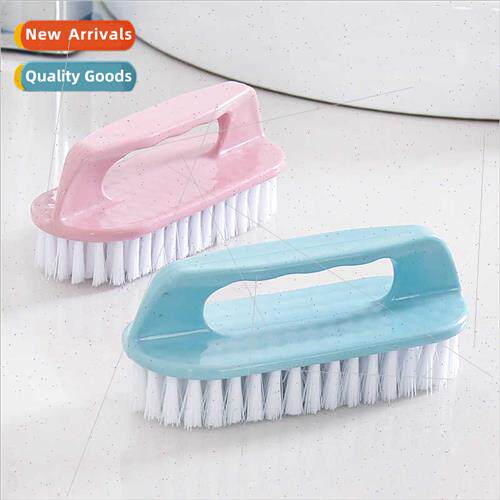 Plastic soft bristle laundry brush household multifunctional