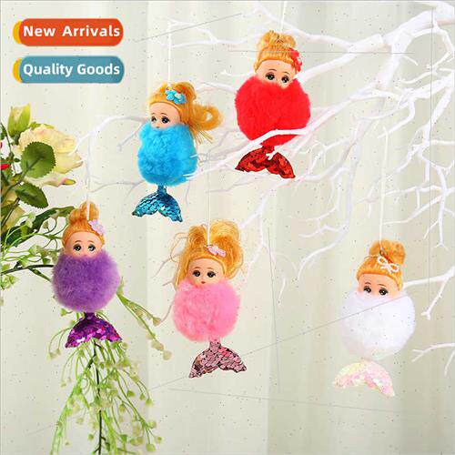 New Cute Christmas Mermaid Christmas Tree Ornament Showcase