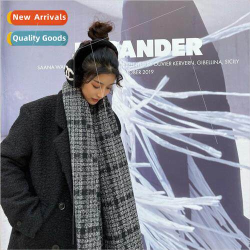 Plaid scarf set fall new Korean classic scarf shawl fall and