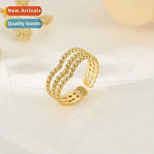 Design Stainless Triple che Open Cool Gold Fashion Steel
