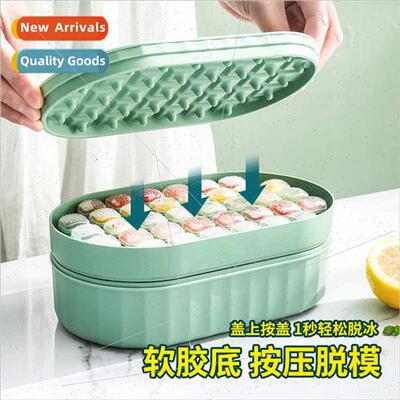 Ice Compartment Storage Box Ice Cube Mold Diy Set Ice Storag