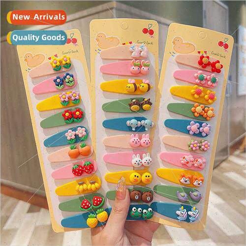 Children hair clips cute BB clip hair card small broken hair