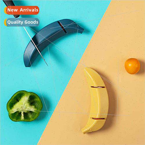 Home knife sharpener kchen creative banana sharpening stone