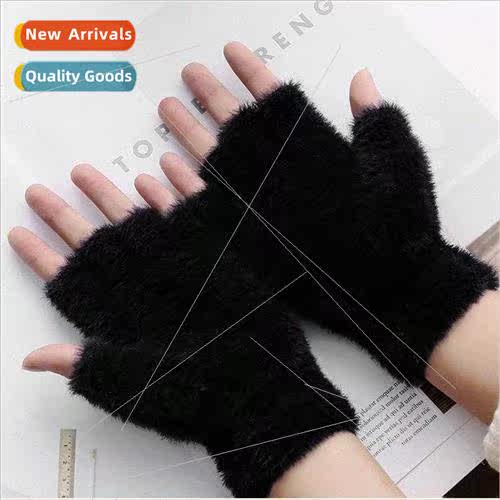2022 autumn winter new men women warm gloves imation cashmer