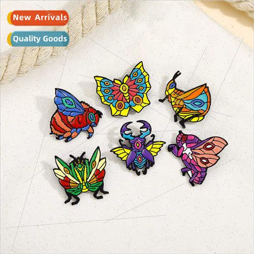 Creative new colourful gorgeous animal alloy brooch fashion