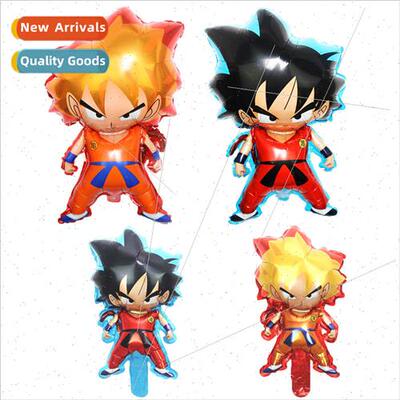 Cartoon Seven Dragon Balls aluminum foil balloon alien Sun W