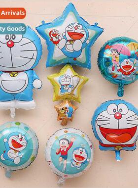 Cartoon Tinkerbell cat Doraemon blue fat man aluminum film b