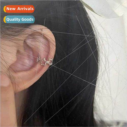 mple versatile cold wind star ear bone clip ear clip whout e