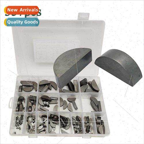185pcs box 2-10mm half-round key crescent key moon key C key