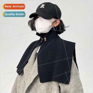 straig cape coat artifact Korea medieval collar high shawl
