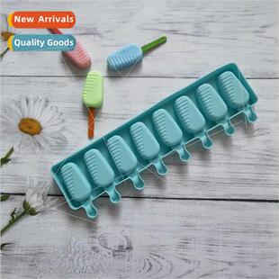 8-nk Twill 492 Ice Cream licone Molds Dessert Popsicle Ice C