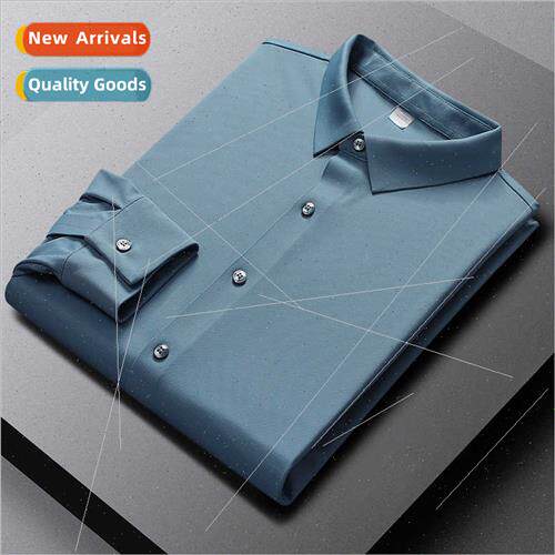 Stch -iron men long-sleeved shirts large size spring fall bu