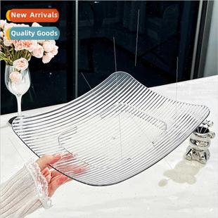 PET candy room fru plas living plate household Creative dish