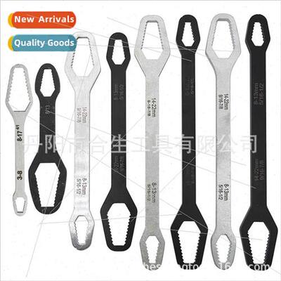 Multifunctional double-head wrench 8-22mm hexagonal double-h