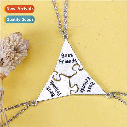 Korean hundred good friends triangle splicing letters girlfr