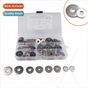 Washers Stainless sizes Boxed enlarg Flat 304 150pcs Steel