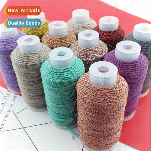 Hand-rolled cotton thread large rolls cotton rope multicolor