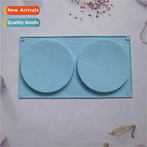2-nk Disc 380 licone Mould Cake Pudding Dessert Mould Soap B