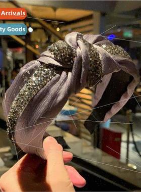 Hair bands female simple Korean wide edge compression headba